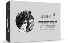 3 rouleaux d'aluminium 12cm Sibel