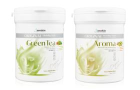 Anskin Modeling Mask - (240g) - Green Tea (1ea) + Aroma (1ea) Set
