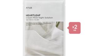 ANUA Heartleaf Cream Mask Night Solution - 1pc (2ea) Set