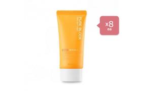 A'PIEU Pure Block Natural Daily Sun Cream SPF45 PA+++ (8ea) Set