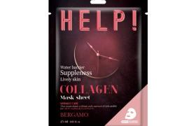 Bergamo - Aider! Paquet de masques - 1pièce - Collagen