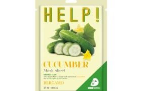 Bergamo - Aider! Paquet de masques - 1pièce - Cucumber