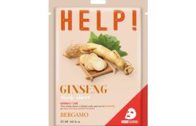 Bergamo - Aider! Paquet de masques - 1pièce - Ginseng