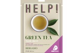 Bergamo - Aider! Paquet de masques - 1pièce - Green tea