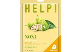 Bergamo - Aider! Paquet de masques - 1pièce - Noni