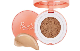 Black Rouge - Peach Cover Velvet Cushion - 14g - CP02 Apricot Tok Tok