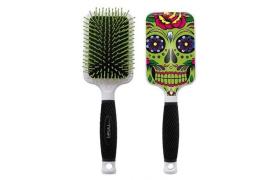 Brosse raquette Crâne verte Brosse raquette Crâne verte