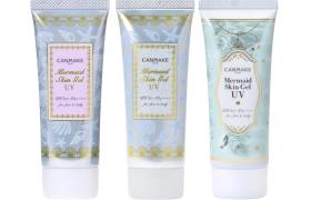 CANMAKE - Mermaid Skin Gel Set (01 Clear & 02 White & C01 Mint)