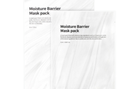 Chrisma - Pack de masques anti-humidité - 20pièces