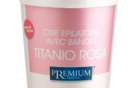 Cire épilation liposoluble titane rose 700ML