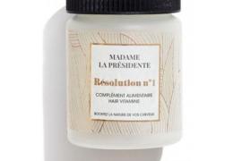 Compléments alimentaires Résolution n°1 cheveux & ongles Madame La Présidente