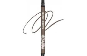 Crayon à sourcils waterproof Sketch Brows 102 brunette Mesauda