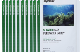 daymellow' - Masque énergétique à l'eau d'algues - 10pièces daymellow' - Masque énergétique à l'eau d'algues - 10pièces