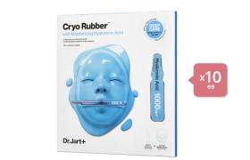 Dr. Jart+ Cryo Rubber Mask - Moisturizing Hyaluronic Acid (10ea) Set