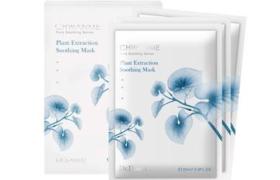Dr.Douxi - Chwanme Plant Extraction Soothing Mask - 3pièces - White