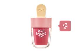 Etude House Dear Darling Water Gel Tint - PK004 Red Bean Red (2ea) Set Etude House Dear Darling Water Gel Tint - PK004 Red Bean Red (2ea) Set