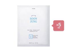 Etude House - Soon Jung Panthensoside Sheet Mask (5ea) Set