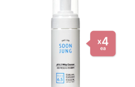 Etude House - Soon Jung pH 6.5 Whip Cleanser (4ea) Set
