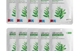 EYENLIP - Like Nature Vegan Mask Pack - 25ml x 10ea - Green Tea EYENLIP - Like Nature Vegan Mask Pack - 25ml x 10ea - Green Tea