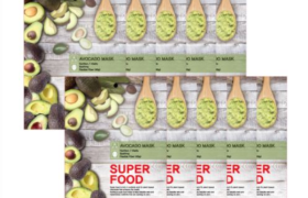 EYENLIP - Masque Super Alimentaire - 10pièces - Avocado EYENLIP - Masque Super Alimentaire - 10pièces - Avocado