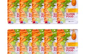 EYENLIP - Masque Super Alimentaire - 10pièces - Carrot EYENLIP - Masque Super Alimentaire - 10pièces - Carrot