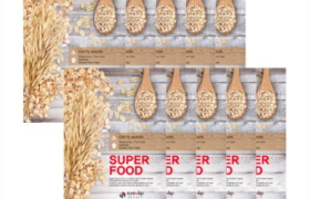 EYENLIP - Masque Super Alimentaire - 10pièces - Oats EYENLIP - Masque Super Alimentaire - 10pièces - Oats