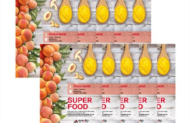 EYENLIP - Masque Super Alimentaire - 10pièces - Peach EYENLIP - Masque Super Alimentaire - 10pièces - Peach