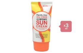 Farm Stay Oil Free UV Defence Sun Cream SPF50+ PA+++ - 70ml (3ea) Set Farm Stay Oil Free UV Defence Sun Cream SPF50+ PA+++ - 70ml (3ea) Set
