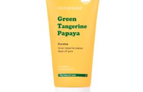 Hatherine - Pack de lavage vert mandarine papaye - 170g