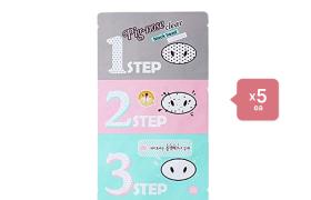 Holika Holika - Pig-nose Clear Black Head 3-Step Kit - 1 Treatment