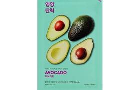 Holika Holika - pure Essence, Feuille de masque - Avocat - 1pièce