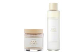 I'm From - Rice Toner - 150ml (1ea) + Rice Mask - 110g (1ea) Set
