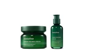 innisfree - Green Tea Seed Cream - 50ml (1ea) + Green Tea Seed...