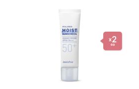 innisfree Hyaluron Moist Sunscreen SPF50+ PA++++ - 50ml (2ea) Set innisfree Hyaluron Moist Sunscreen SPF50+ PA++++ - 50ml (2ea) Set