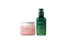 innisfree - Jeju Cherry Blossom Jelly Cream - 50ml (1ea)+ Green...