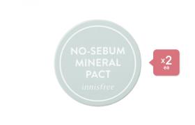 innisfree - No Sebum Mineral Pact (2ea) Set innisfree - No Sebum Mineral Pact (2ea) Set