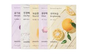 innisfree - Squeeze Energy Mask 5-Day Sheet Mask Challenge Set A innisfree - Squeeze Energy Mask 5-Day Sheet Mask Challenge Set A