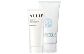Kanebo - Allie Gel UV EX SPF50+ PA++++ X Freeplus Mild Soap Facial
