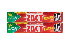 LION - Zact - Ensemble de dentifrice japonais pour fumeur - 150g*2