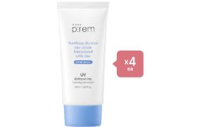 make p:rem UV Defense Me. Calming Sun Cream (4ea) Set