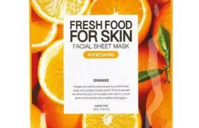 Masque en tissu à l'orange rafraîchissant Fresh Food Farm Skin Masque en tissu à l'orange rafraîchissant Fresh Food Farm Skin