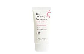META FORET - 12PM Pink Tone Up Crème Solaire SPF 50+ PA++++ - 50ml