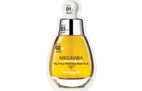 MIGUHARA - Pack de masques blanchissants Big 3Step Origin - 1pièce