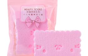 MINGXIER - Éponge Nettoyante Visage - Rose - 1pièce MINGXIER - Éponge Nettoyante Visage - Rose - 1pièce