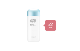 MISSHA All-Around Safe Block Waterproof Sun Milk - 70ml (2ea) Set MISSHA All-Around Safe Block Waterproof Sun Milk - 70ml (2ea) Set