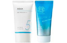 Missha Aqua Sun X Isehan Hero Sunscreen Set B Missha Aqua Sun X Isehan Hero Sunscreen Set B