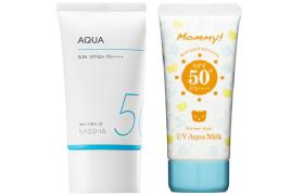 Missha Aqua Sun X Isehan Hero Sunscreen Set A Missha Aqua Sun X Isehan Hero Sunscreen Set A