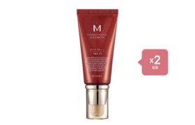 MISSHA M Perfect Cover BB Cream - 50ml - #21 Light Beige (2ea) Set MISSHA M Perfect Cover BB Cream - 50ml - #21 Light Beige (2ea) Set