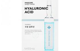 MISSHA - Masque en feuille Mascure Solution - Hyaluronic Acid - 1pièce MISSHA - Masque en feuille Mascure Solution - Hyaluronic Acid - 1pièce