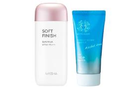 Missha Soft Finish Sun Milk X Isehan Hero Sunscreen Set B Missha Soft Finish Sun Milk X Isehan Hero Sunscreen Set B
